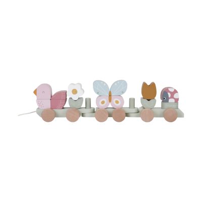 Little Dutch Blokkentrein Flowers & Butterflies FSC