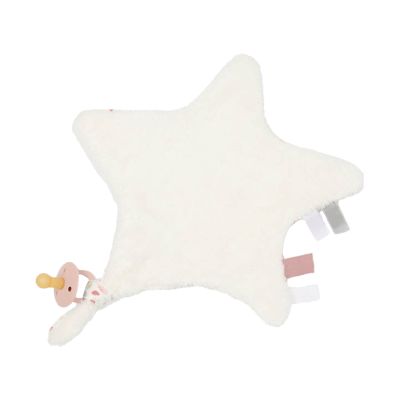Little Dutch Knuffeldoek Ster Flowers & Butterflies  30 x 35 cm