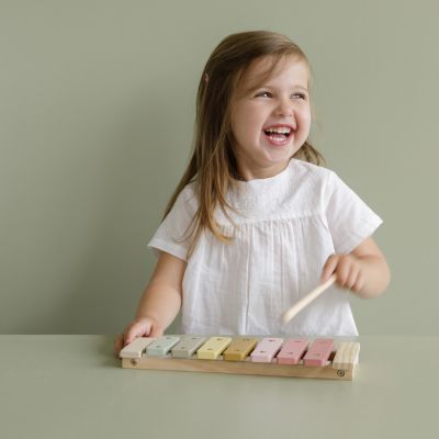 Little Dutch Houten Xylofoon Pink