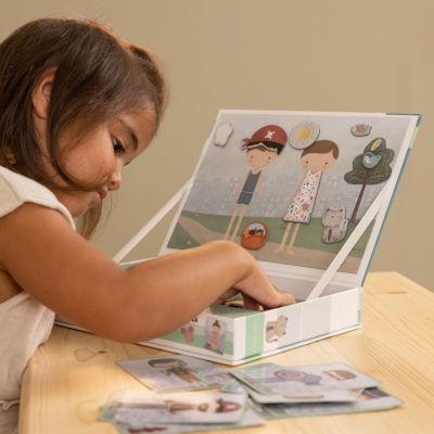 Little Dutch Magnetisch Speelbord Jim & Rosa