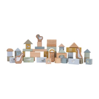 Little Dutch Little Goose Houten Blokken In Ton