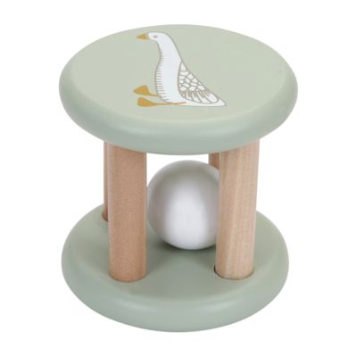 Little Dutch Houten Rammelaar Roller Little Goose Mint