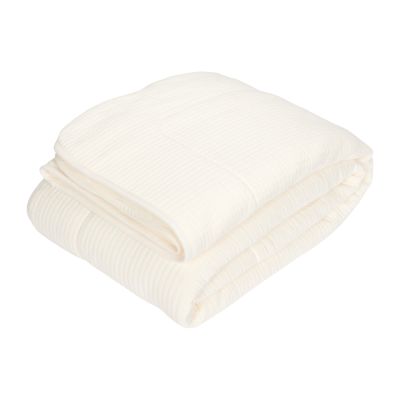Little Dutch Wiegdeken Pure Soft White 70 x 100 cm