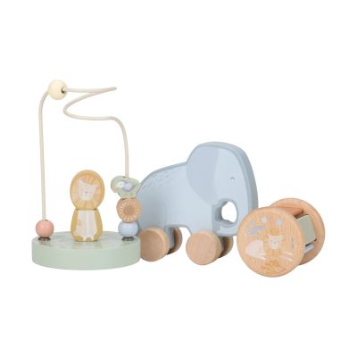 Little Dutch Safari Friends Houten Giftset