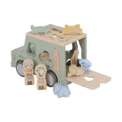 Little Dutch Safari Friends Jeep Vormenstoof Little Dutch Safari Friends Jeep Vormenstoof