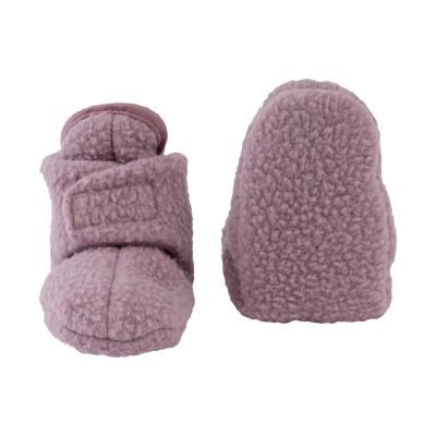 Lodger Slofjes - 3-6 Mnd - Teddy Fleece - Rose