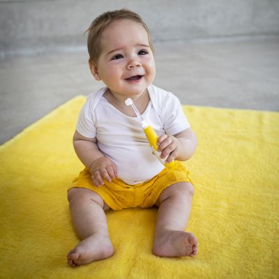 Babyton Sonic Tandenborstel Met Vervangbare Opzetborstel Babyton Sonic Tandenborstel Met Vervangbare Opzetborstel