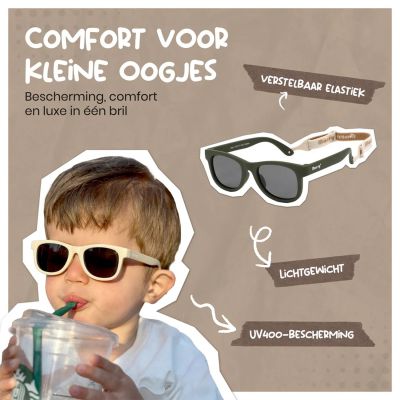 Maesy Zonnebril - Indi - 0 t/m 2 jaar - Licht Blauw Maesy Zonnebril - Indi - 0 t/m 2 jaar - Licht Blauw