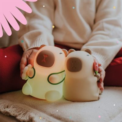 Mary’s LED Nachtlamp – Capybara Florist