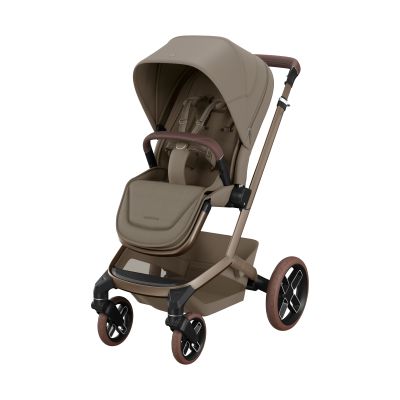 Maxi-Cosi Fame 3-in-1 Kinderwagen Met Pebble Slide Pro Autostoel - Oak Truffle