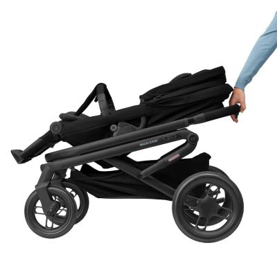 Maxi-Cosi Lila XP Plus Kinderwagen 2-in-1 - Essential Black (Black Frame & Black Leather) Maxi-Cosi Lila XP Plus Kinderwagen 2-in-1 - Essential Black (Black Frame & Black Leather)