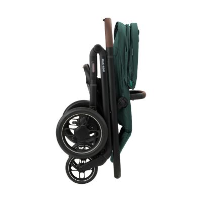 Maxi-Cosi Plaza+ Essential Green - Black Frame + Brown Leather