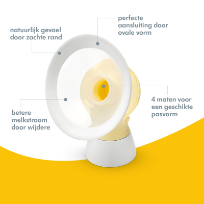 Medela Personal Fit Flex Borstschildenset Maat XL 30mm (2 stuks) Medela Personal Fit Flex Borstschildenset Maat XL 30mm (2 stuks)