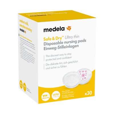 Medela Wegwerp Zoogcompressen Ulta Thin Safe&Dry (30 stuks)