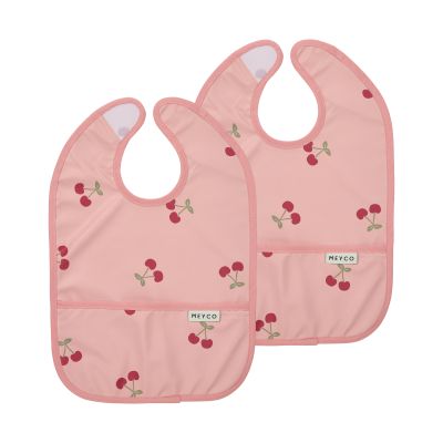 Meyco Slab Met Opvangbak - 2 Stuks - Soft Rose Cherry
