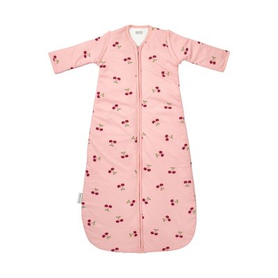 Meyco Slaapzak Gevoerd Met Afritsbare Mouwen - Cherry - Soft Rose 