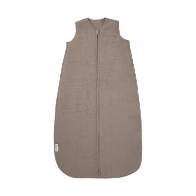 Meyco Slaapzak Gevoerd Pre-Washed - 70 cm - Hydrofiel - Dark Taupe Meyco Slaapzak Gevoerd Pre-Washed - 70 cm - Hydrofiel - Dark Taupe