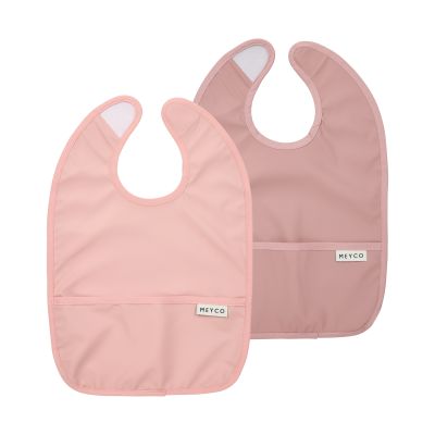 Meyco Slab met Opvangbak - 2 Stuks - Soft Rose / Purple Pink