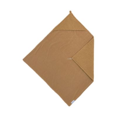Meyco Badcape Boucle Uni Toffee 80x80cm