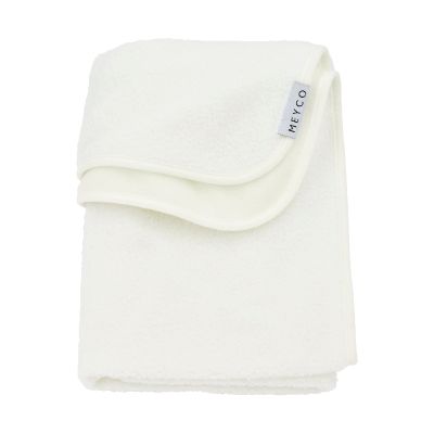 Meyco Reisdeken Boucle Uni Offwhite 75x100cm