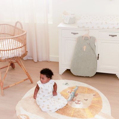 Little Dutch Leeuw Vloerkleed - 117 x 110 cm - Geel