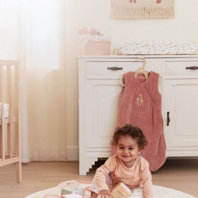 Little Dutch Flamingo Vloerkleed - 110 x 110 cm - Roze Little Dutch Flamingo Vloerkleed - 110 x 110 cm - Roze
