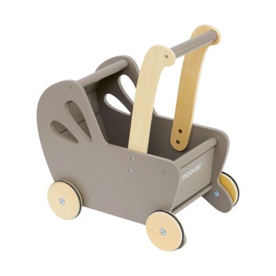 Moover Toys Poppenwagen Essential Grijs/Naturel


