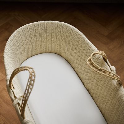 The Little Green Sheep Hoeslaken Moses Mandje - 2 Stuks - White Plain The Little Green Sheep Hoeslaken Moses Mandje - 2 Stuks - White Plain