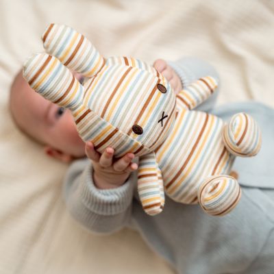 Nijntje By Little Dutch Knuffel All Over Vintage Sunny Stripes 25 cm