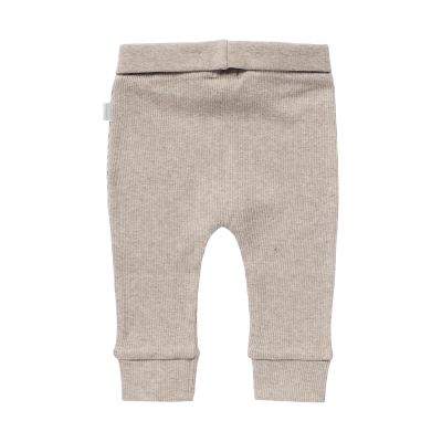 Noppies Broek Comfort Rib Naura Taupe Melange  maat 56