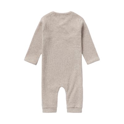 Noppies Boxpak Rib Nevis Taupe Melange  maat 62