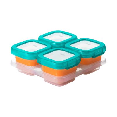 OXO Tot Diepvriesdoosjes Teal 4x120ml