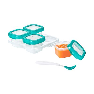 OXO Tot Diepvriesdoosjes Teal 4x120ml