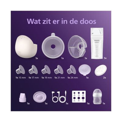 Philips Avent Enkele Borstkolf Hands-Free Starter Set Philips Avent Enkele Borstkolf Hands-Free Starter Set