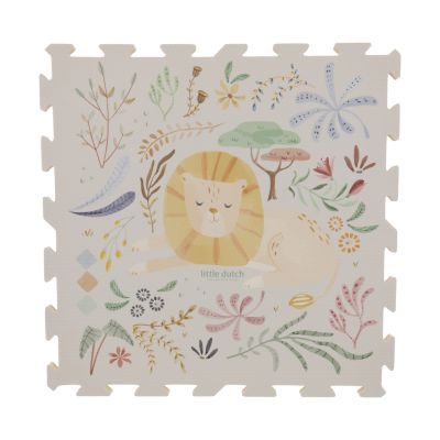 Little Dutch Safari Friends Foam Mat XL Little Dutch Safari Friends Foam Mat XL