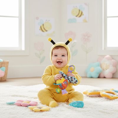 Playgro Groovy Mover Bee Hangspeeltje Playgro Groovy Mover Bee Hangspeeltje