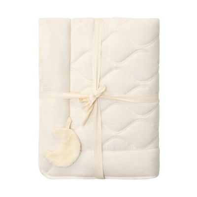 Little Dutch Pure Boxkleed - Soft White 