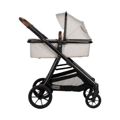 Qute Kinderwagen Q-Twin - Enkel/Duo/Twin - Jeans Clay