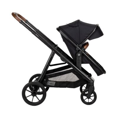 Qute Kinderwagen Q-Twin - Enkel/Duo/Twin - Jeans Zwart Qute Kinderwagen Q-Twin - Enkel/Duo/Twin - Jeans Zwart