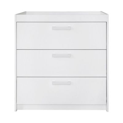 Europe Baby Ralph Ledikant 60 x 120 cm/Commode 3 Laden/Hanglegkast 2 Deuren - Wit