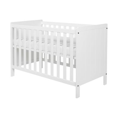 Europe Baby Ralph Ledikant 60 x 120 cm/Commode 3 Laden - Wit