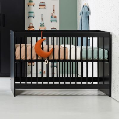 Europe Baby Nova Ledikant 60x120 - Zwart
