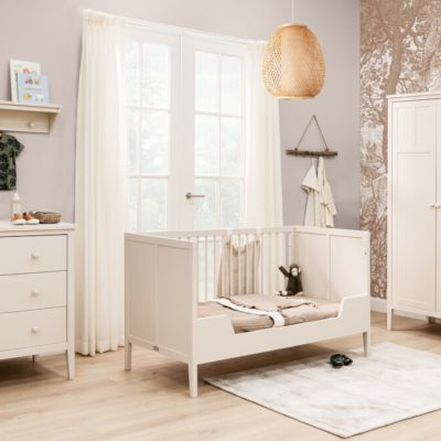 Bopita Ledikant 70 x 140 cm - Commode - Hanglegkast 2-drs - Vieve - Dune Bopita Ledikant 70 x 140 cm - Commode - Hanglegkast 2-drs - Vieve - Dune
