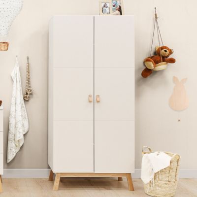 Bopita Ledikant 70 x 140 cm - Commode - Kast 2drs - Lines - Dune/Natural Bopita Ledikant 70 x 140 cm - Commode - Kast 2drs - Lines - Dune/Natural