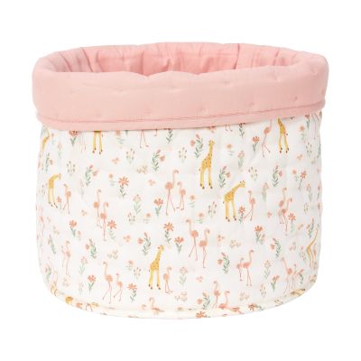 Little Dutch Blooming Safari Opbergmand Medium - Roze