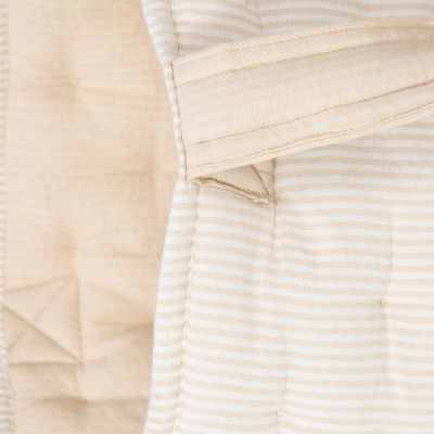 Little Dutch Pure Opbergmand Groot - Soft Beige Streep