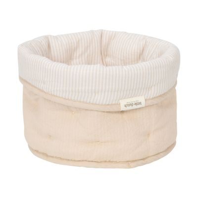 Little Dutch Pure Commodemandje Klein - Soft Beige Streep