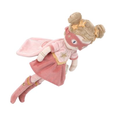Little Dutch Knuffelpop Superhero Rosa - 35 cm