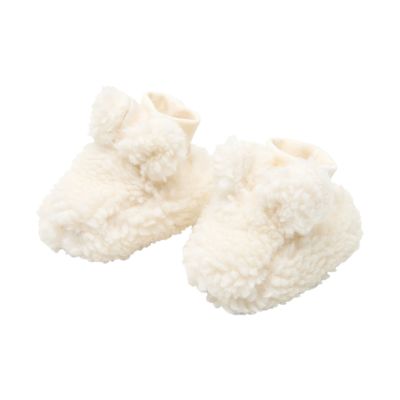 Little Dutch Teddy Slofjes – 0-3 maanden - Off White