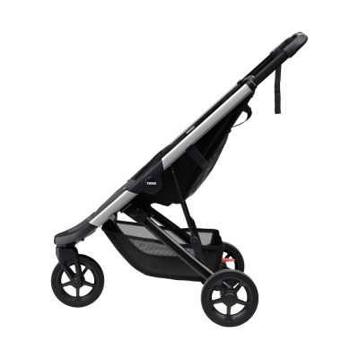 Thule Spring Stroller Aluminium Inclusief Canopy Teal Melange Thule Spring Stroller Aluminium Inclusief Canopy Teal Melange